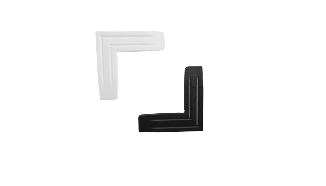 Plastový roh vnitřní pro profil P 25x10 mm s límcem