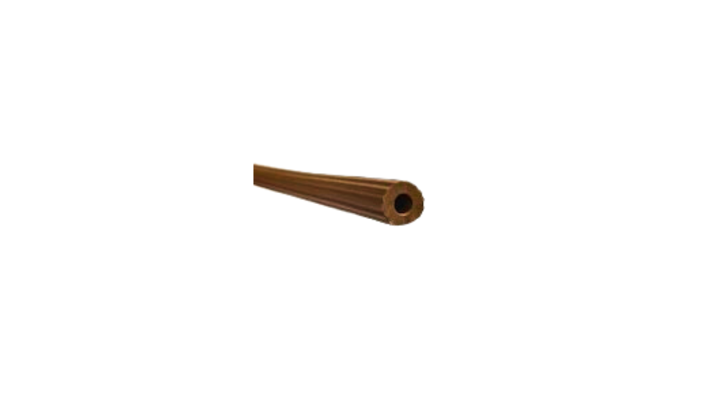 Vsazovací guma na síťovinu Ø 6 mm RAL 8003